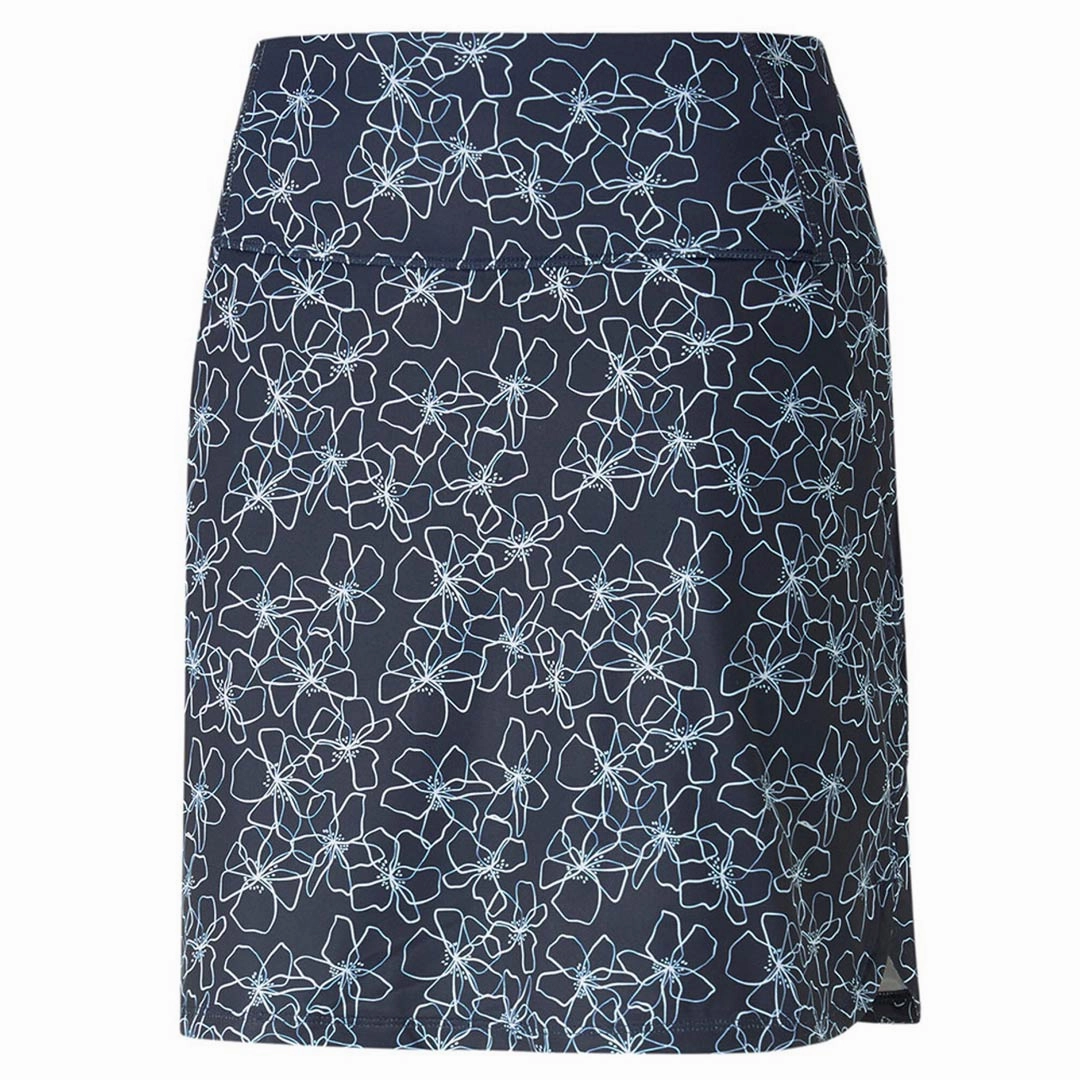 Puma - Women's PWRMESH Island Flower Skirt (537507 01) Abrasion Resistant Zones