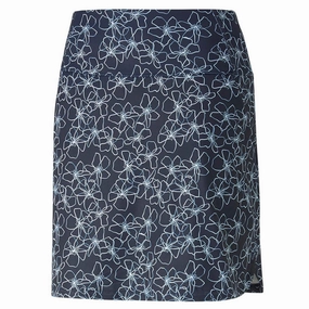 Puma - Women's PWRMESH Island Flower Skirt (537507 01) Abrasion Resistant Zones
