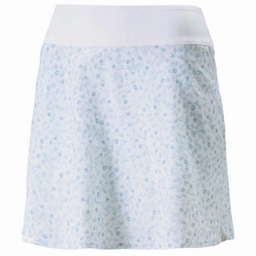 Non Chafing Seam Placement High Motion Puma - Women's PwrShape Fancy Plants Skirt (535519 01)