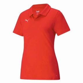 Molded Collar Architecture Soft Touch Interior Puma - Women's Teamliga Sideline Polo (657408 01)
