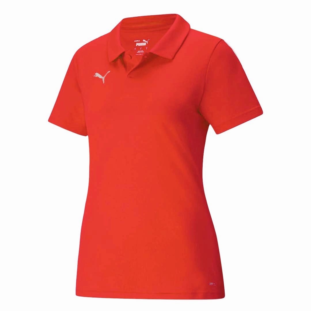 Molded Collar Architecture Soft Touch Interior Puma - Women's Teamliga Sideline Polo (657408 01)