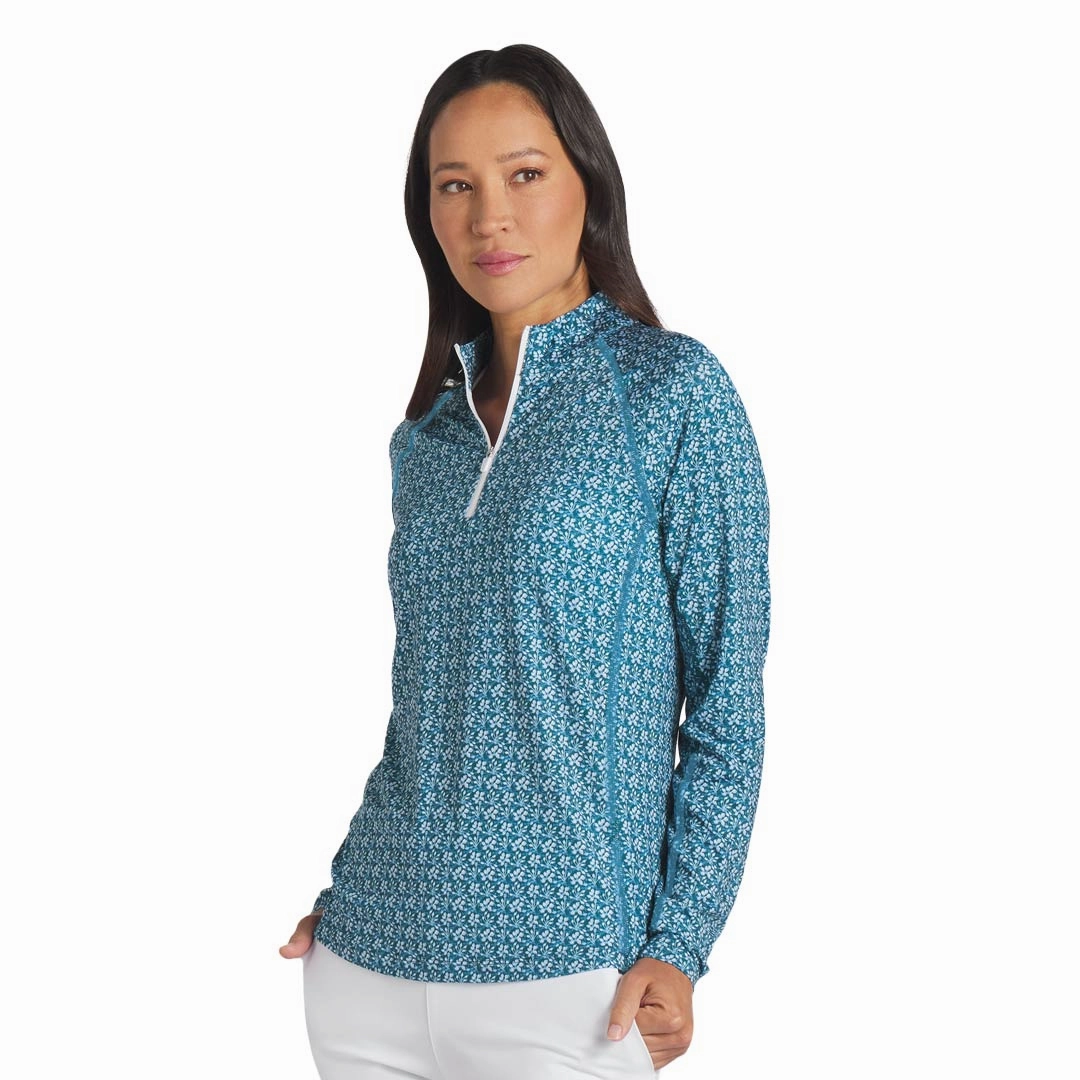 Puma - Women's YouV Essex 1/4 Zip (625904 01) Easy Fit Wear