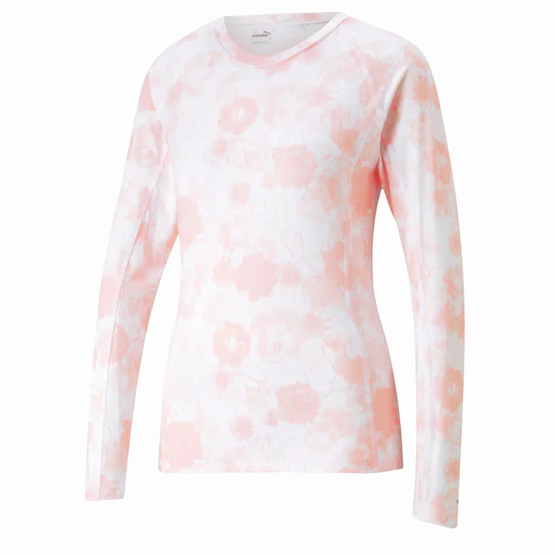 Classic Fit Moisture wicking Puma - Women's YouV Lillypad Long Sleeve T-Shirt (539032 01)