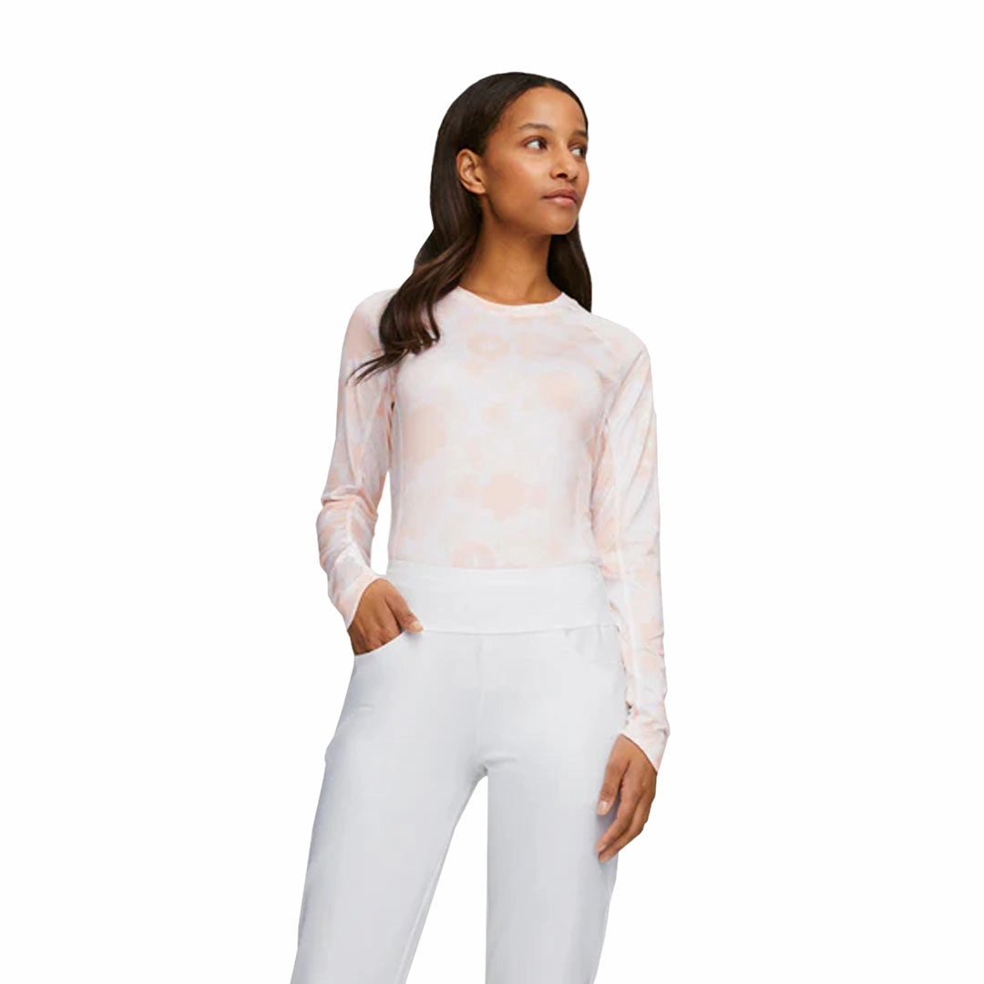 All Purpose Athletic Build Durable Performance Puma - Women's YouV Lillypad Long Sleeve T-Shirt (539032 01)