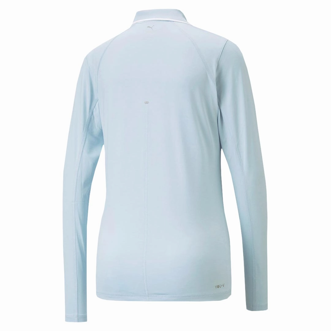 Puma - Women's YouV Long Sleeve Polo (537499 03) Friction Resistant Coating Tagless Neckline Design
