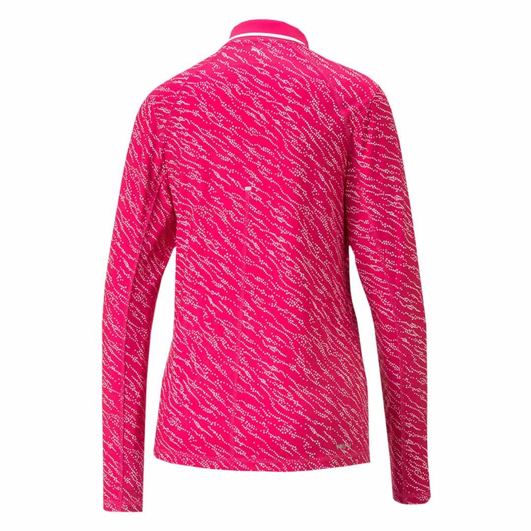 Puma - Women's YouV Whitewater Long Sleeve Polo (539036 02) Active Apparel