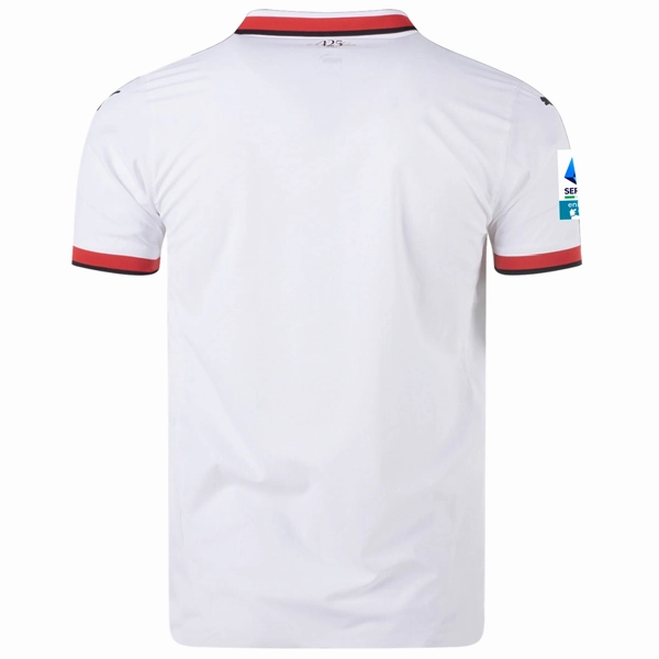 Puma AC Milan Authentic Away Jersey w/ Series A Patch 24/25 (Puma White) Weightless Feel Tagless Construction