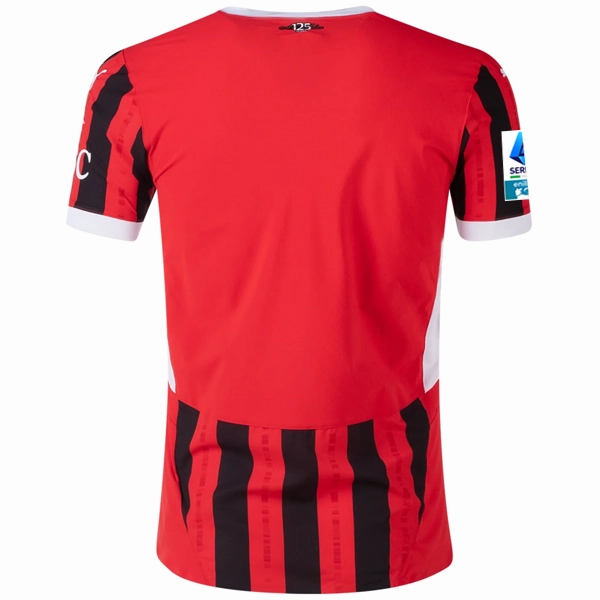 Puma AC Milan Authentic Home Jersey w/ Serie A Patch 24/25 (Puma Red/Puma Black) Everyday Use Sport Ready