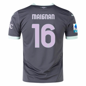 Quick Release Ventilation Puma AC Milan Mike Maignan Third Jersey w/ Serie A Patch 24/25 (Shadow Gray/Fresh Mint)