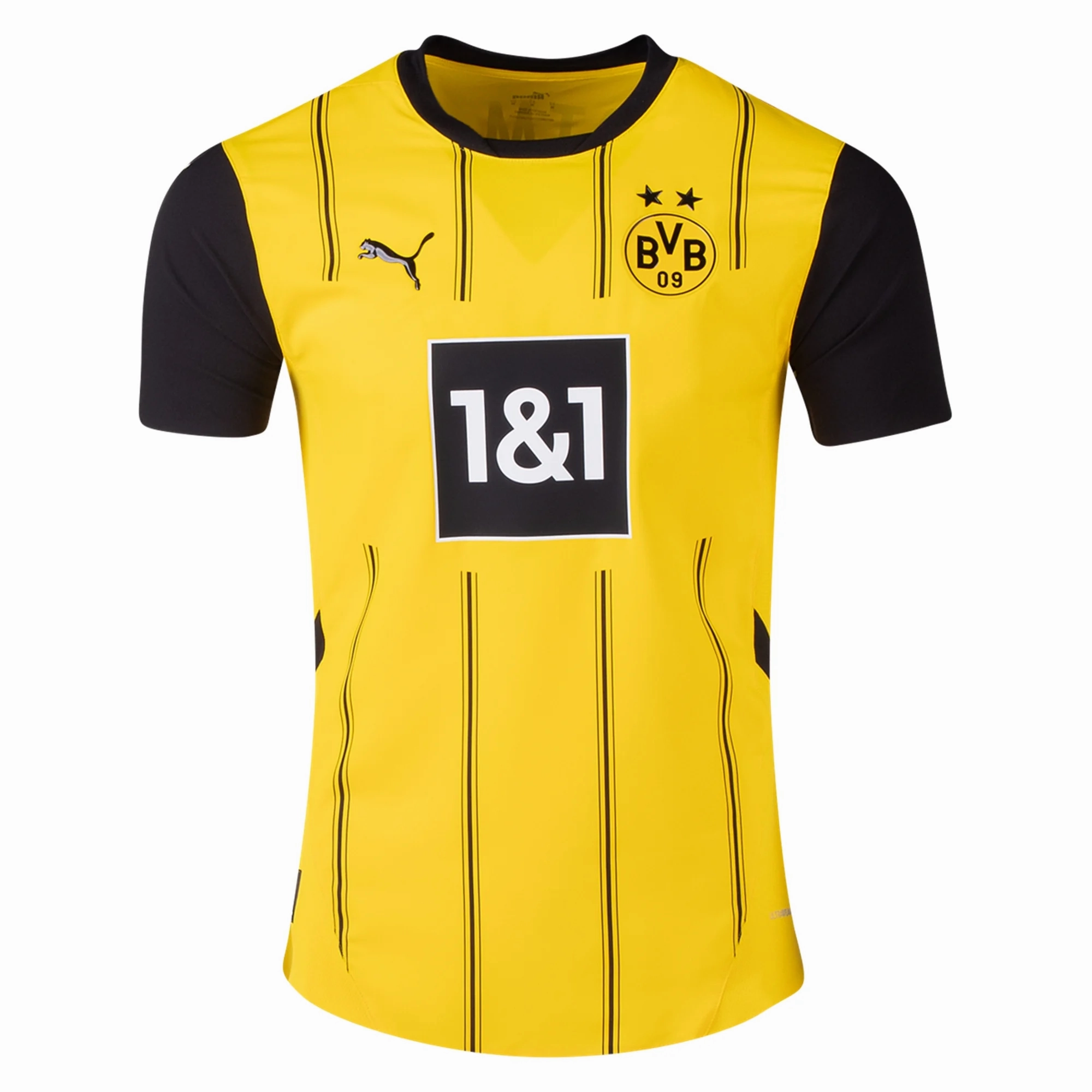 Puma Borussia Dortmund Home Jersey 24/25 (Faster Yellow/Puma Black) Advanced Sweat Wicking