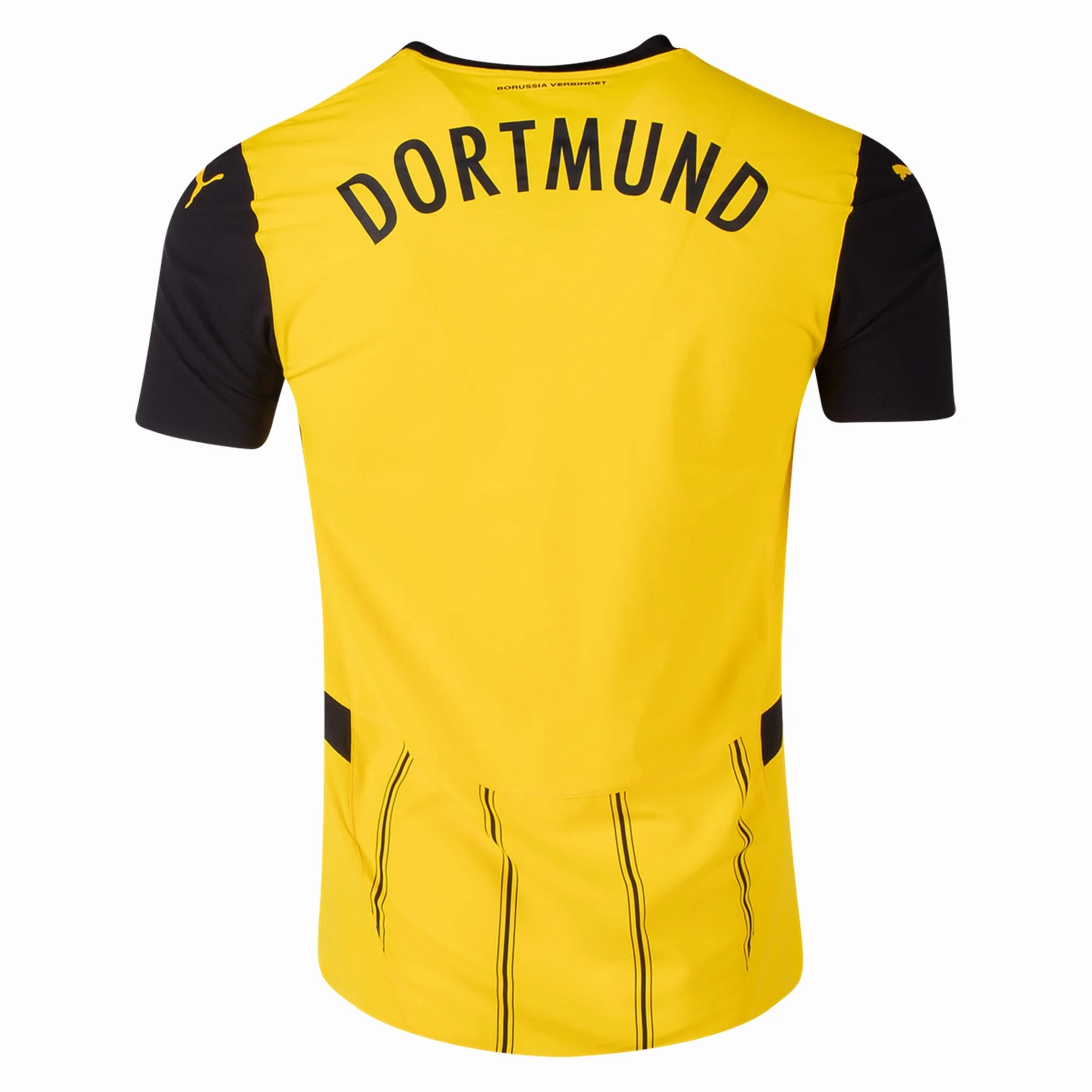 Reflective Trim Detail Puma Borussia Dortmund Home Jersey 24/25 (Faster Yellow/Puma Black)