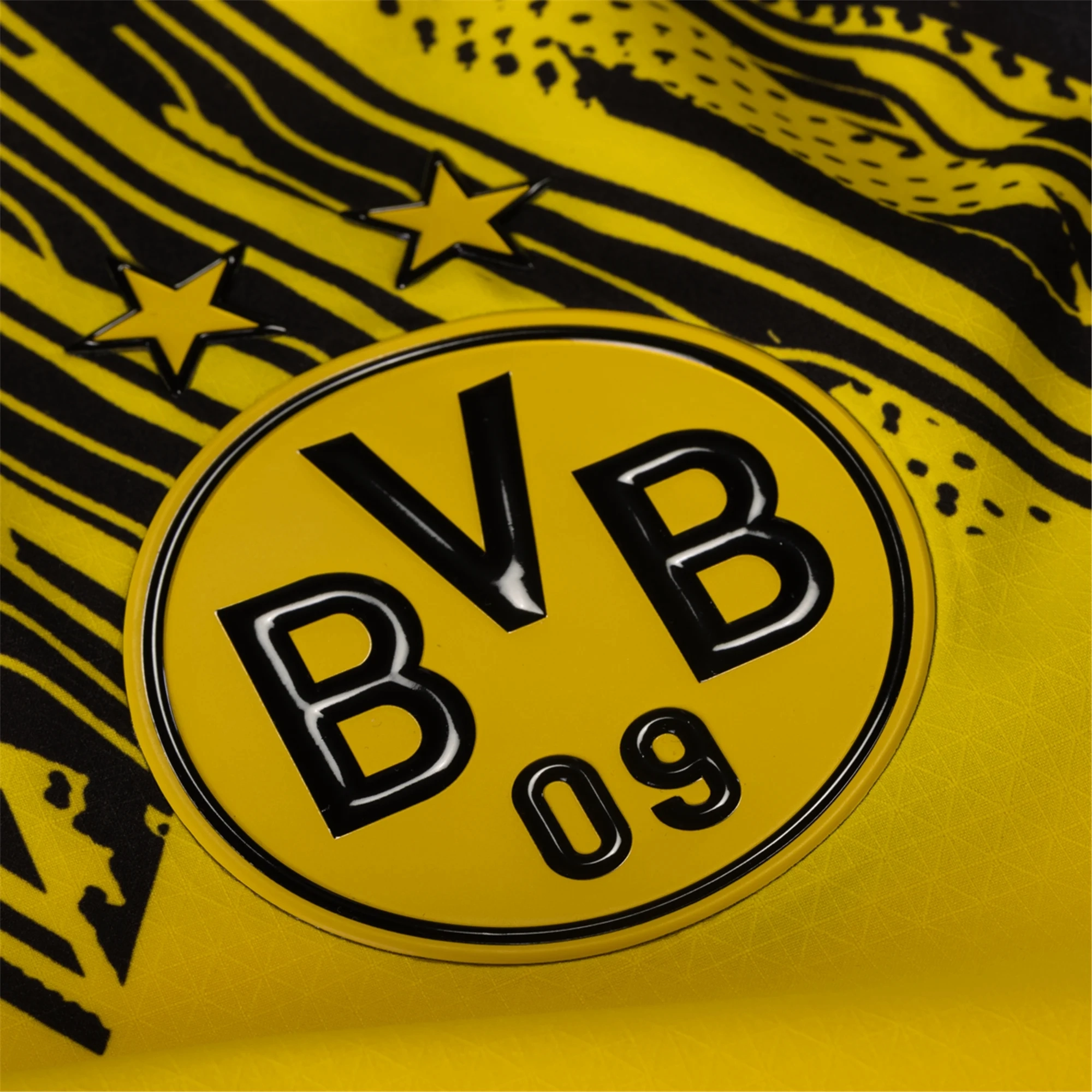 Under Layer Puma BVB Dortmund Authentic Home Jersey w/ Bundesliga Patch 25/26 (Faster Yellow/Puma Black)