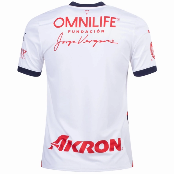 Bold Trim Puma Chivas Away Jersey 23/24 (Puma White)