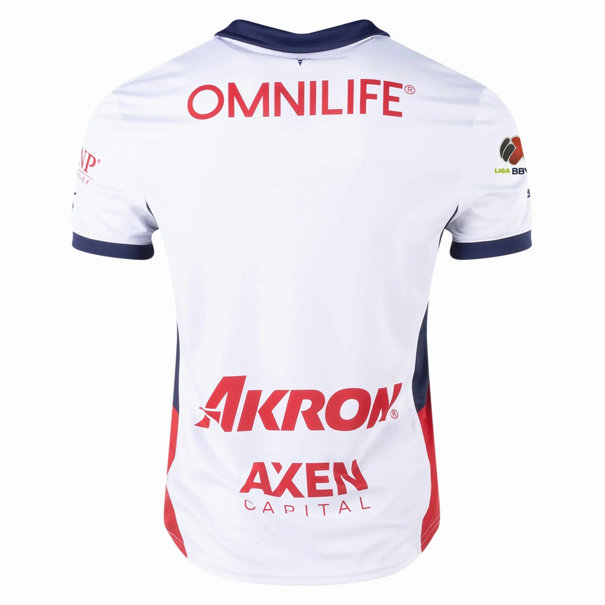 Micro Perforated Ventilation Ultra Soft Texture Puma Chivas Away Jersey w/ Liga MX Patch 24/25 (Puma White)