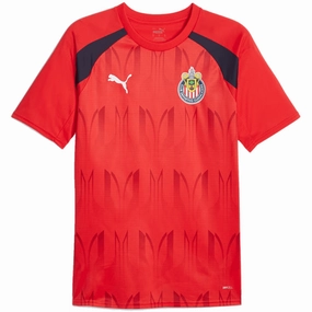 Quick Release Venting Puma Chivas Pre Match Jersey 23/24 (Puma Red/Puma Navy)