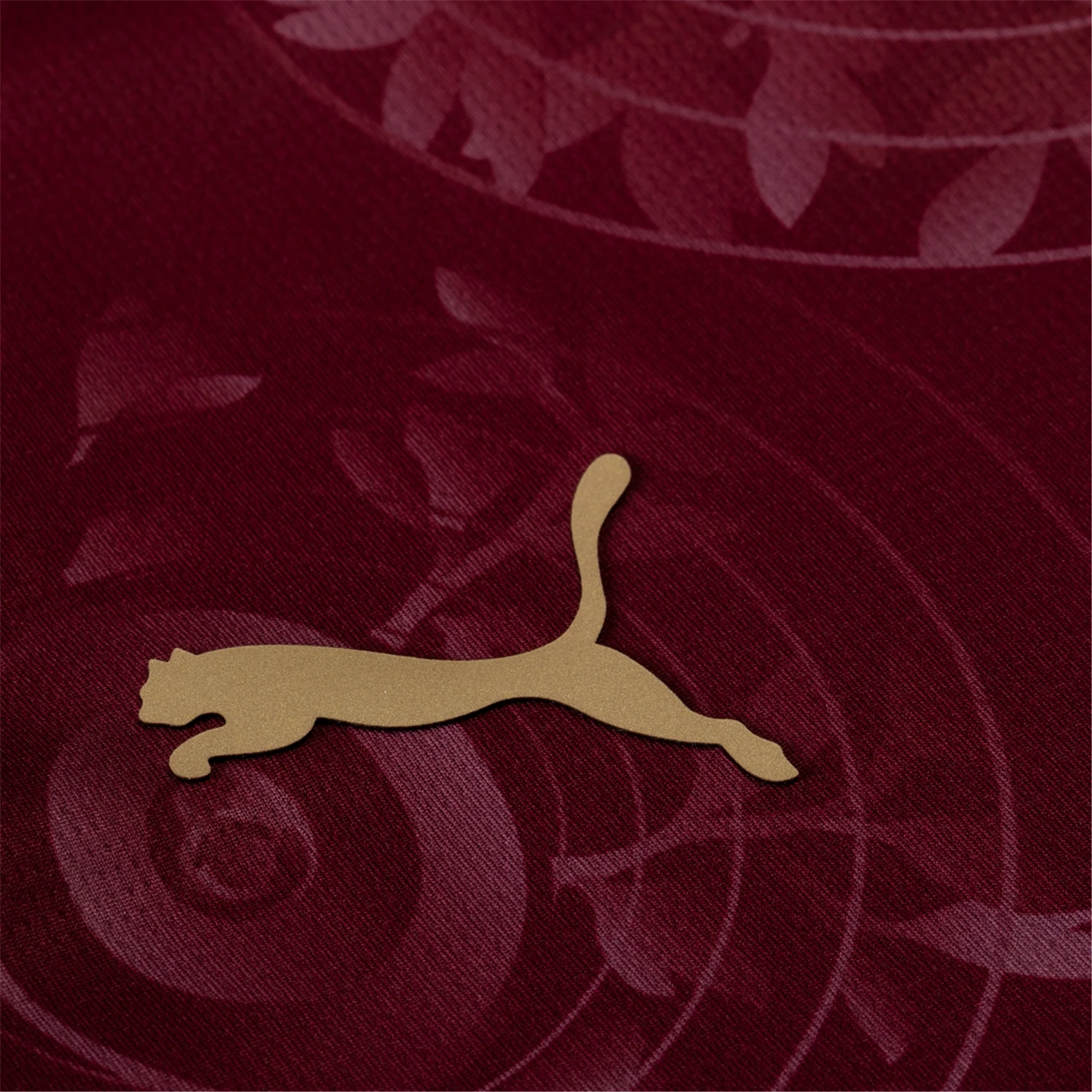 Puma Galatasaray SK Third Jersey 25/26 (Team Regal Red/Puma Team Gold) Raglan Sleeve Construction Non Irritating Tags
