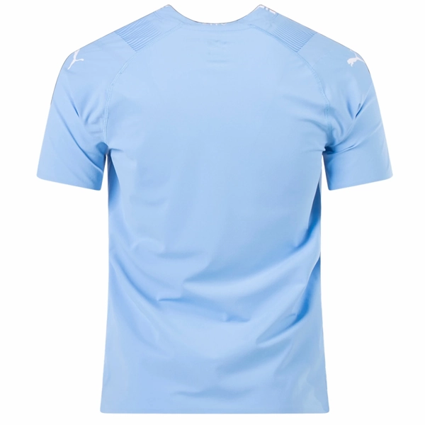 Eco Friendly Material Functional Fit Puma Manchester City Authentic Home Jersey 23/24 (Team Light Blue/Puma White)