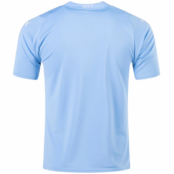 Puma Manchester City Home Jersey 23/24 (Team Light Blue/Puma White) Tear Resistant Fabric Breathable Material