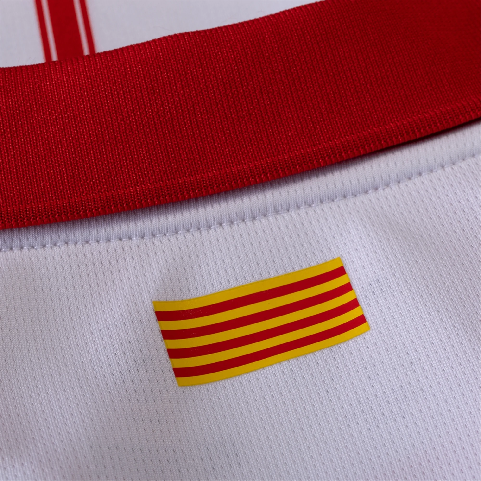 Active Apparel Athletic Performance Puma Men's Girona Home Jersey 25/26 (Puma White/Puma Red)