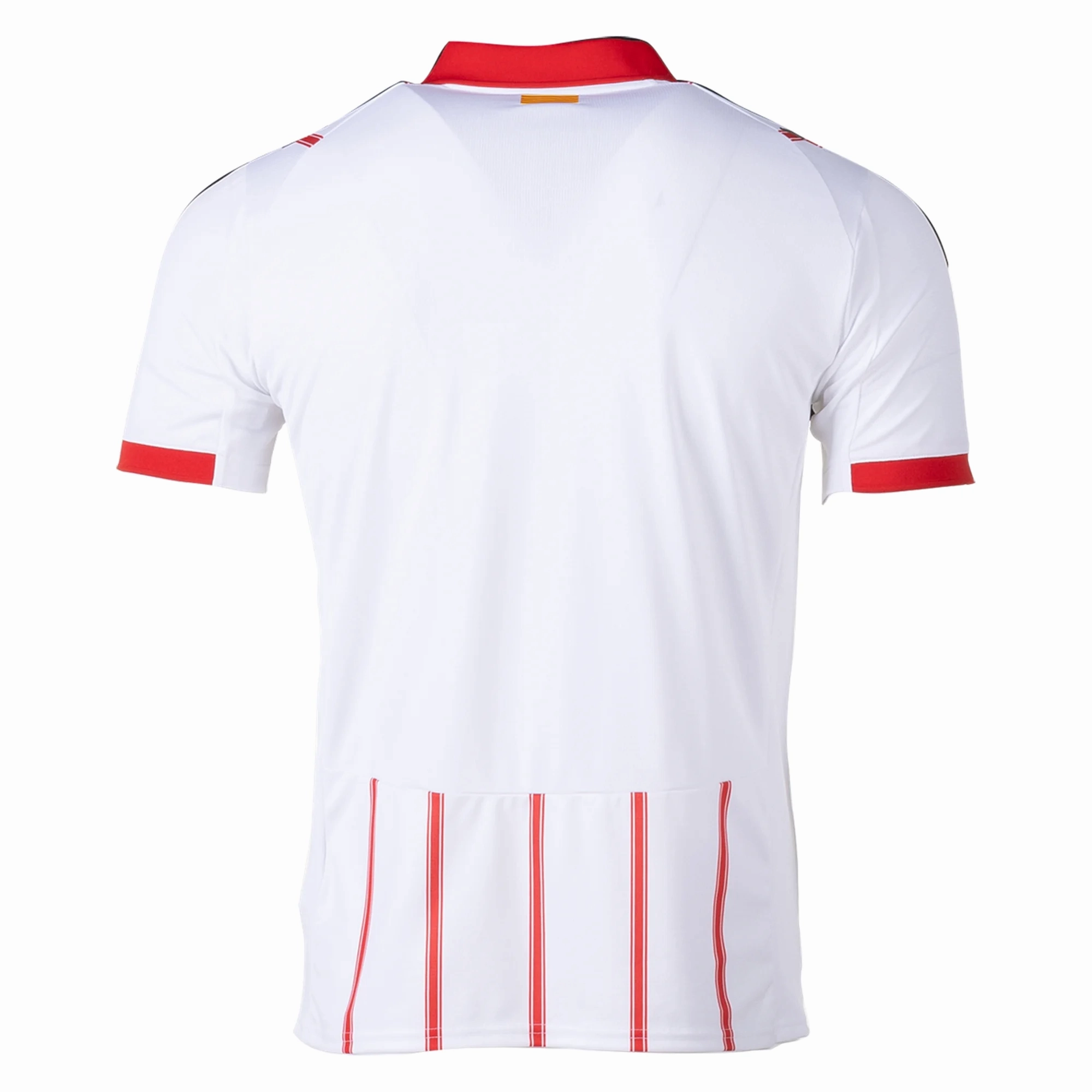 Puma Men's Girona Home Jersey 25/26 (Puma White/Puma Red) Durable Blends Reflective Safety Trim