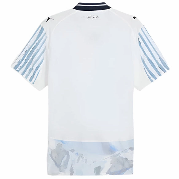 Stretch performance Puma Monterrey 25/26 Kid Super Authentic Jersey (Puma White/Deep Navy)