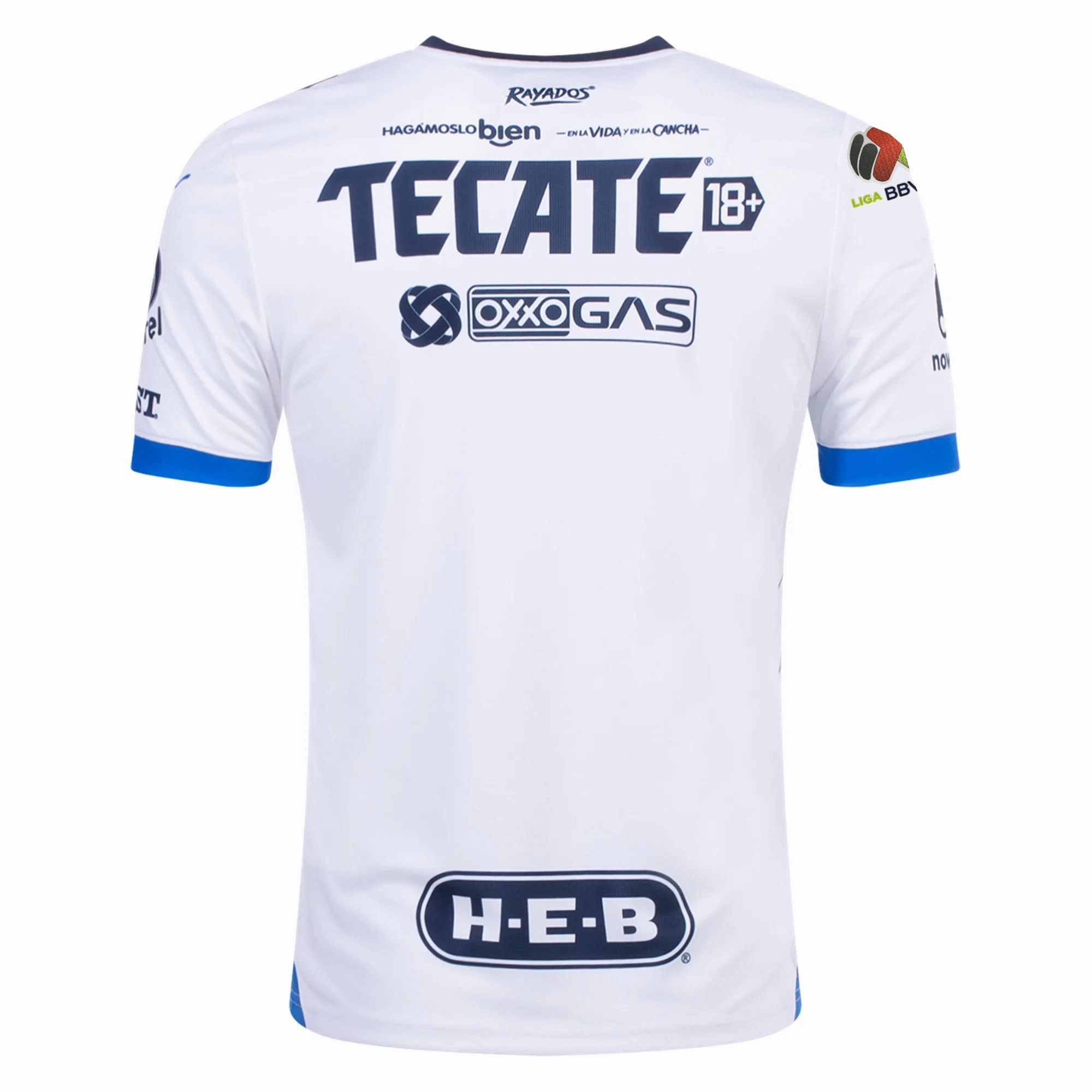 Quick Release Ventilation Puma Monterrey Away Jersey w/ Liga MX Patch 23/24 (Puma White)