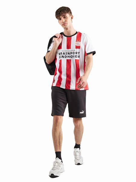 Puma PSV Eindhoven 25/26 Home Jersey (White/Red) Game Look