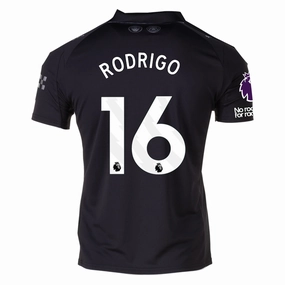 Breath Flow Puma Rodrigo Men's Manchester City Away Jersey 25/26 w/ NRFR   EPL Patches (Puma Black)