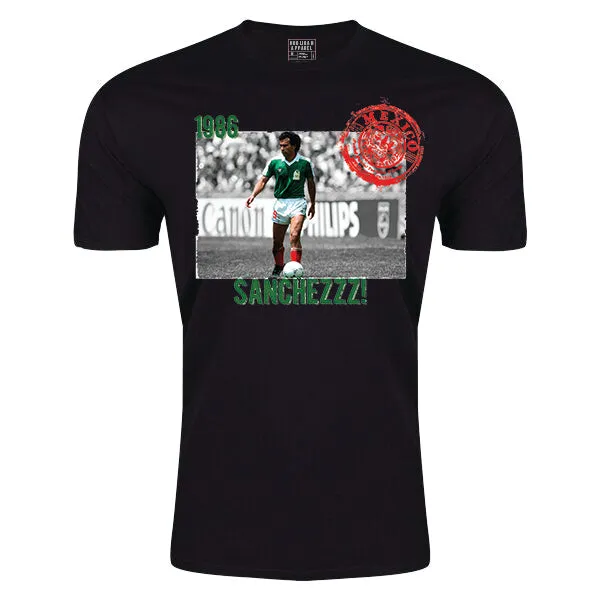 Hugo Sanchez 1986 T-Shirt Flexible Neckband