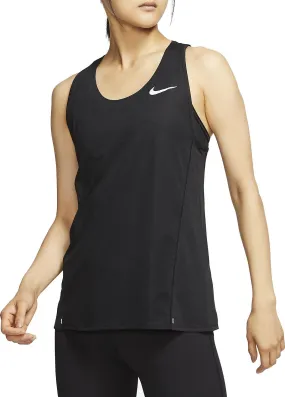 Nike "Women's Running Tank Top" W - Black Warm Coat TaglessCollar