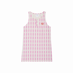 Travel Comfort Happy Soul Wynken Tacco Tank Dress, Pop Pink