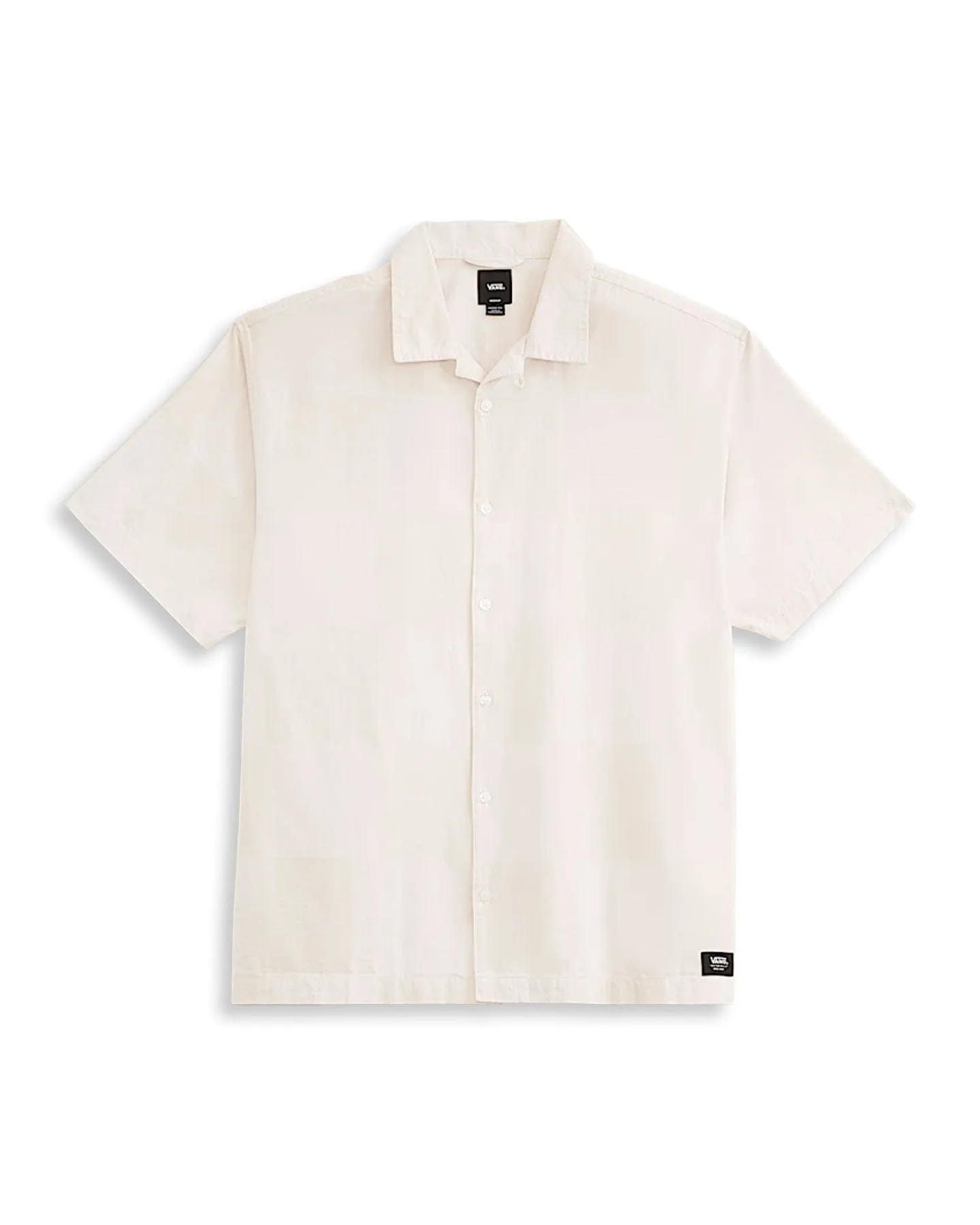 Vans Kessler Checkerboard Woven Shirt - White / Marshmallow Permanent Crease