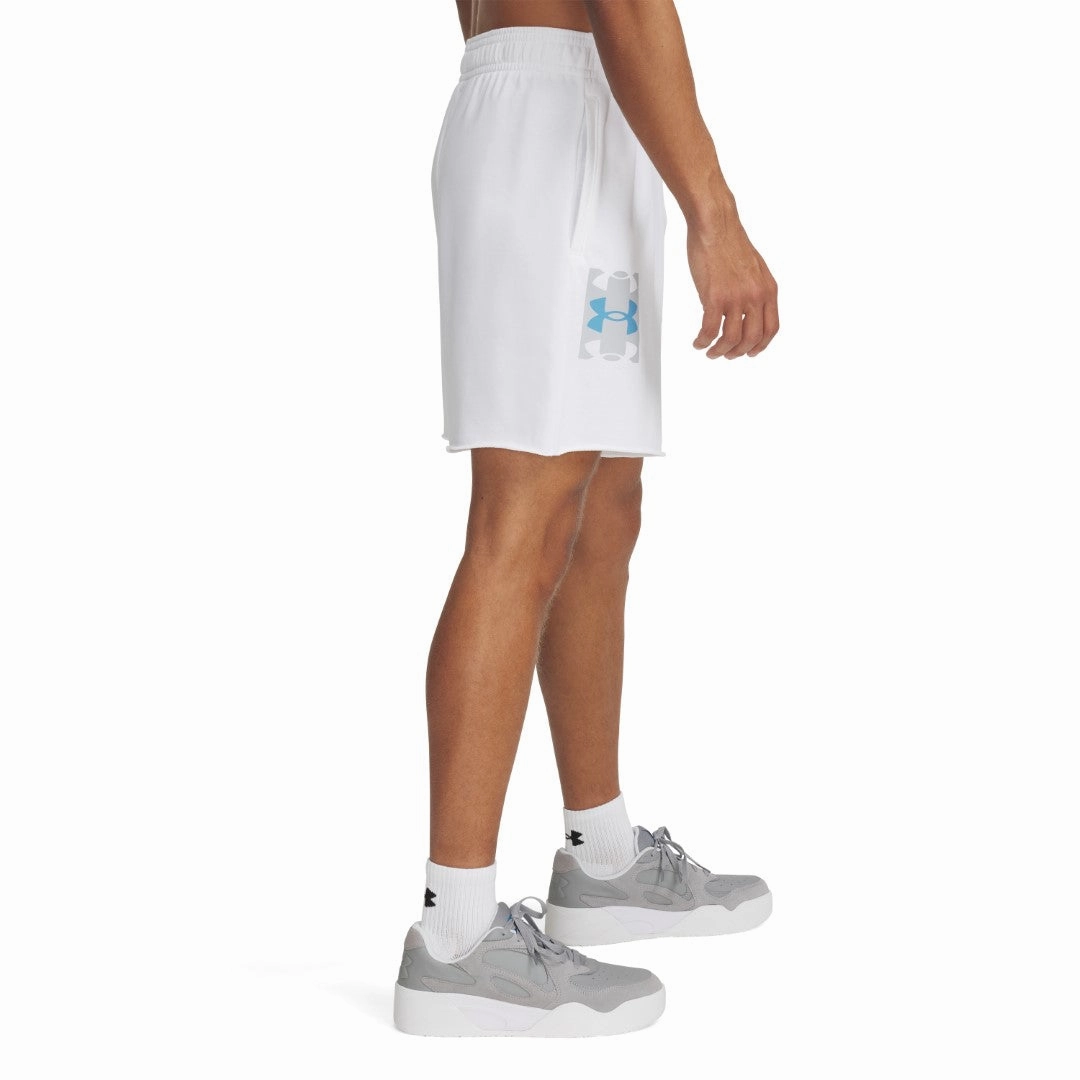 Rival Terry Logo 8 Inch Shorts Classic Fit Low Maintenance Fabric