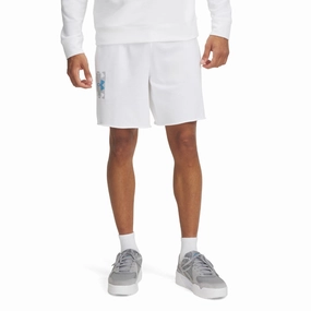 Sweat Wicking Channels Rival Terry Logo 8 Inch Shorts