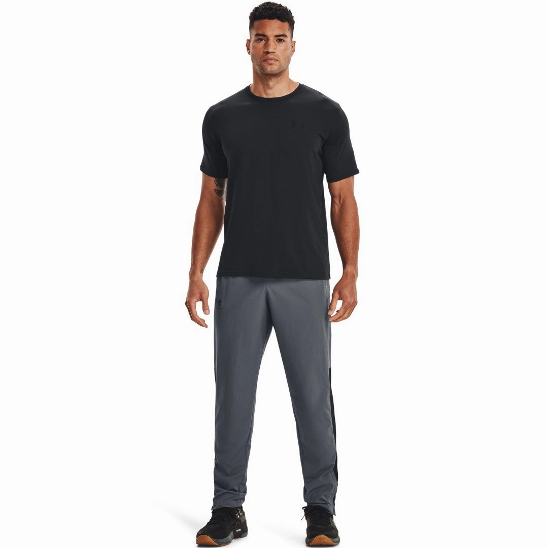 Left Chest Logo T-shirt Drip Dry Fabric Light and Cozy
