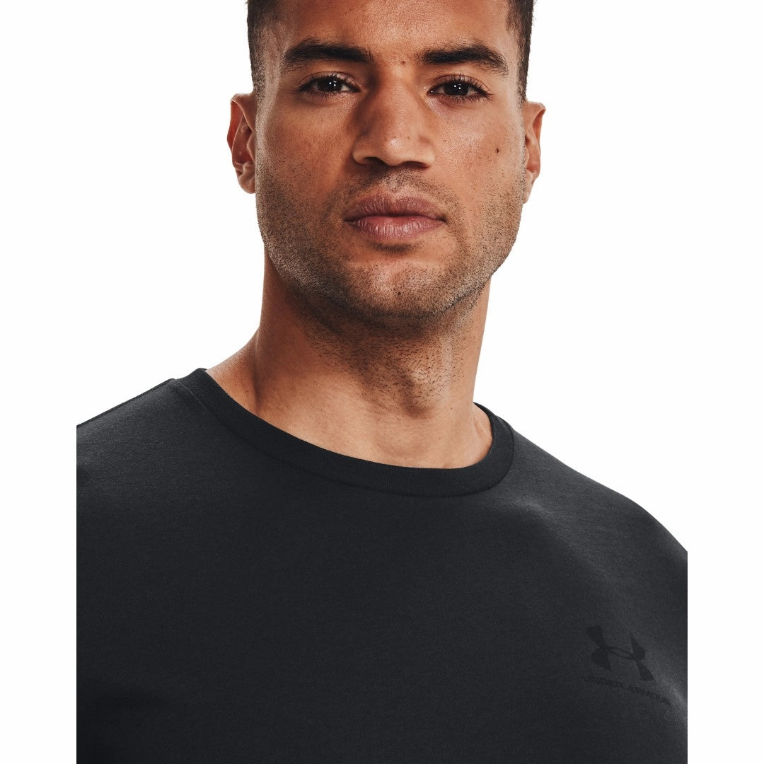 print design Left Chest Logo T-shirt