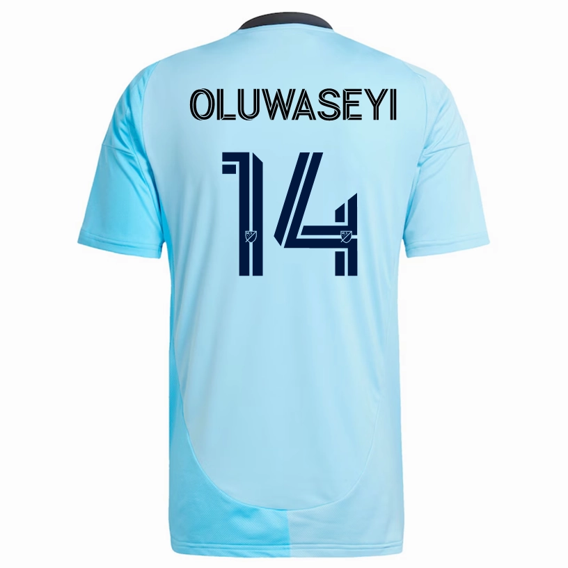 adidas Minnesota United Tani Oluwaseyi Away Jersey 25/26 (Zenith Blue) Outdoor Training Weightless Layer