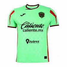 Smooth Flatlock Stitching Joma Men's FC Ju??rez Home Jersey 25/26 (Neon Green)
