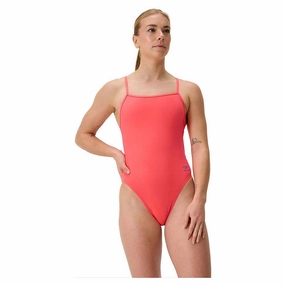 Pool Party Outfit Women's Solid V-Back 2.0 One Piece