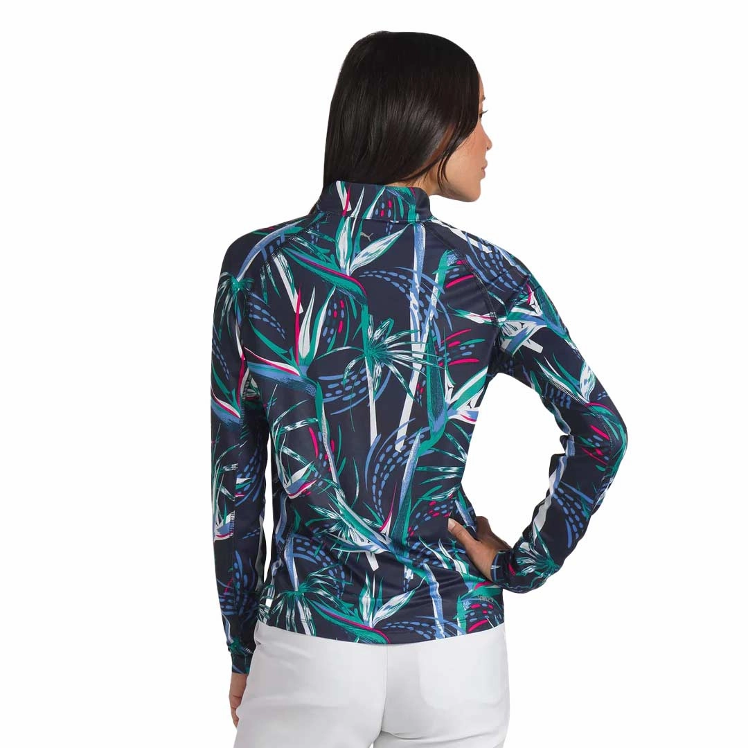 Puma - Women's YouV Paradise 1/4 Zip (625903 02) All Purpose Knit Climate Control