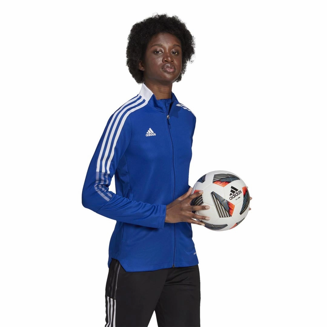 Low Profile Stitching Advanced Sweat Wicking adidas - Women's Tiro 21 Track Jacket (GM7304)