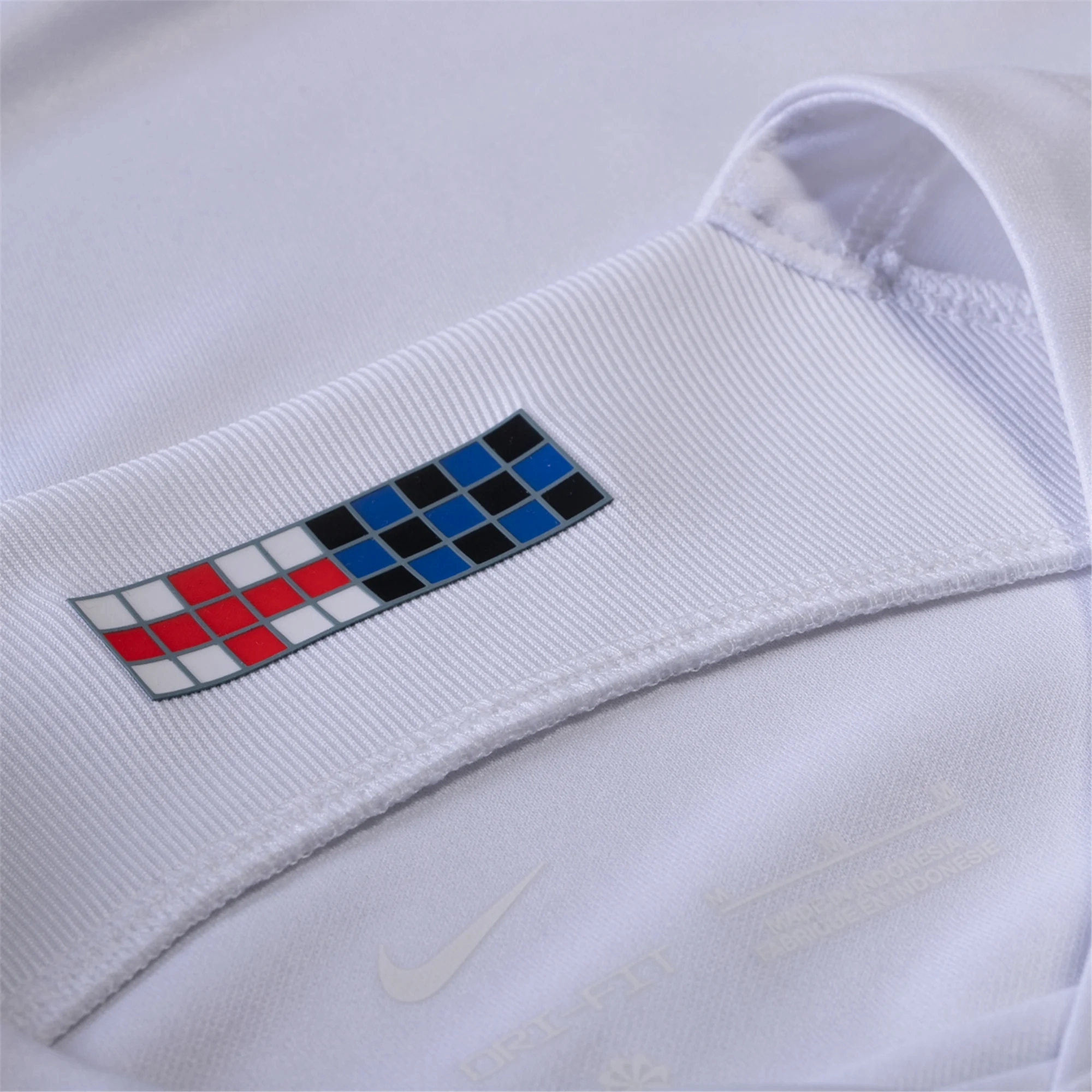 Hydrophobic Edge Taping Anti Pilling Finish Nike Inter Milan Juan Cuadrado Away Jersey w/ Series A   Copa Italia Patches 23/24 (White/Lyon Blue)