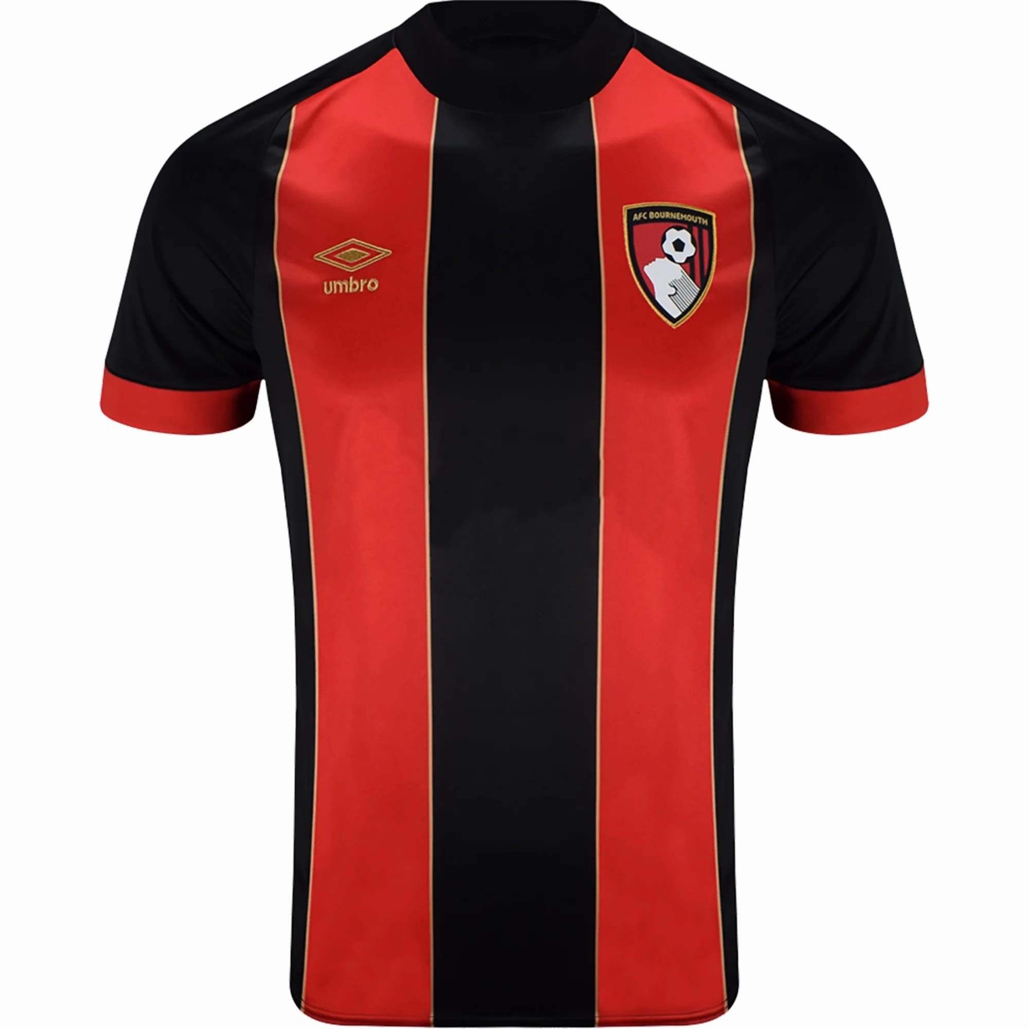 Umbro AFC Bournemouth Home Jersey 24/25 (Red/Black) Performance Gear Strong Lines
