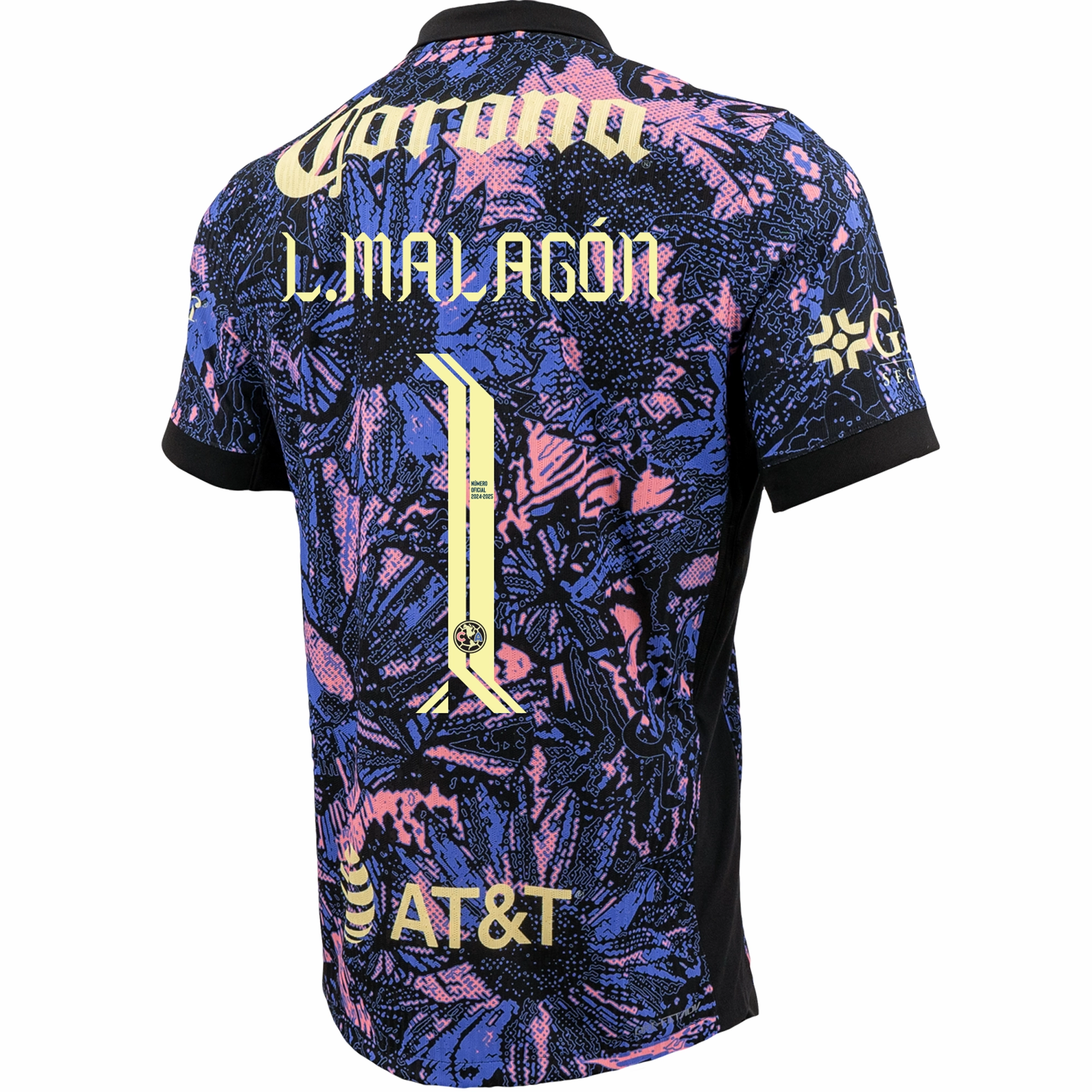 Nike Club America Authentic Luis Malag??n Third Jersey 24/25 (Purple) Stretch Knit Technology Team Vibe