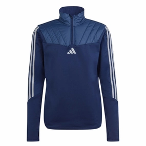 Slim Finish Sport Inspired adidas - Women's Tiro 23 Winterized 1/4 Zip Top (IL3178)