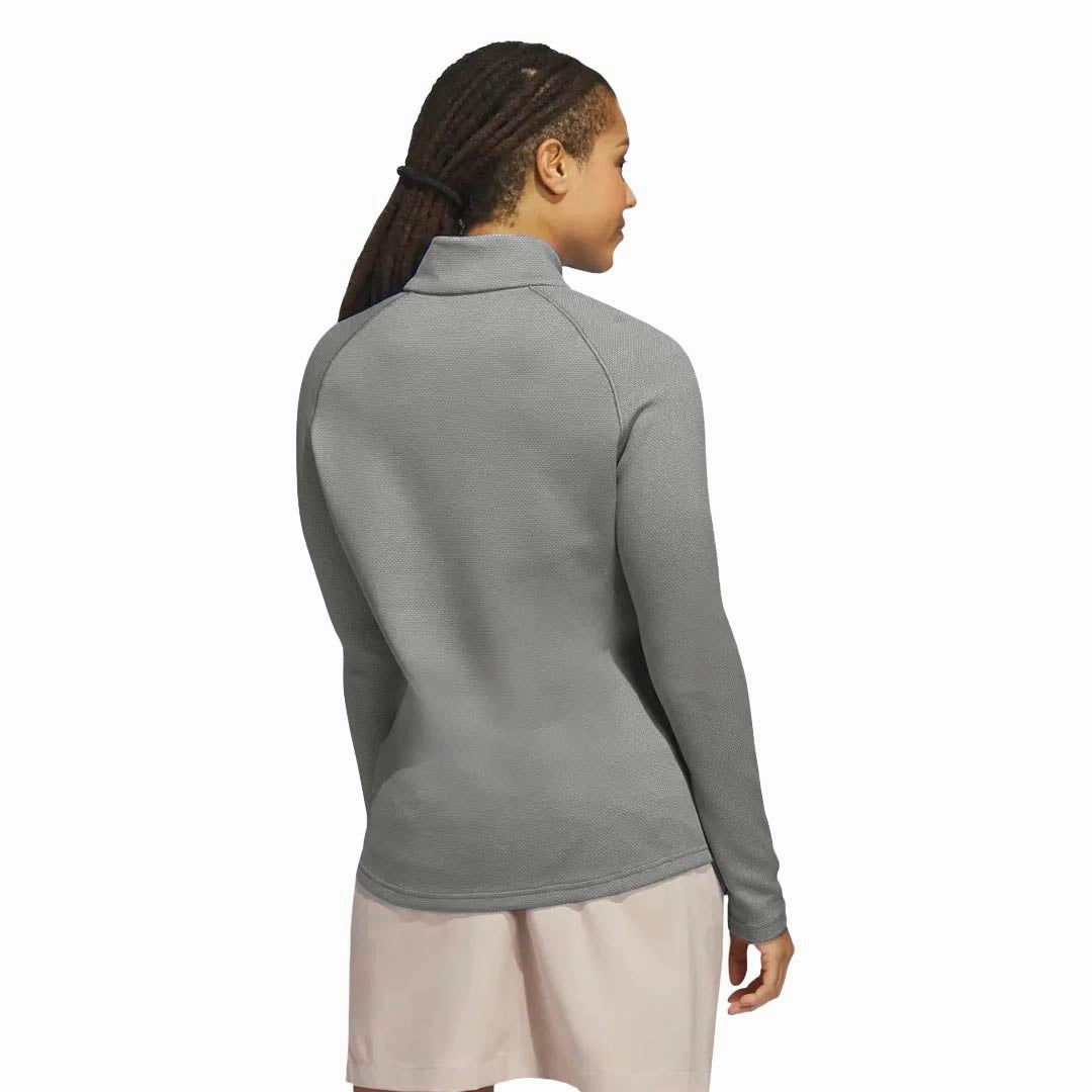 adidas - Women's 1/4-Zip Golf Pullover (IC3519) Non Binding Armholes Athletic Form
