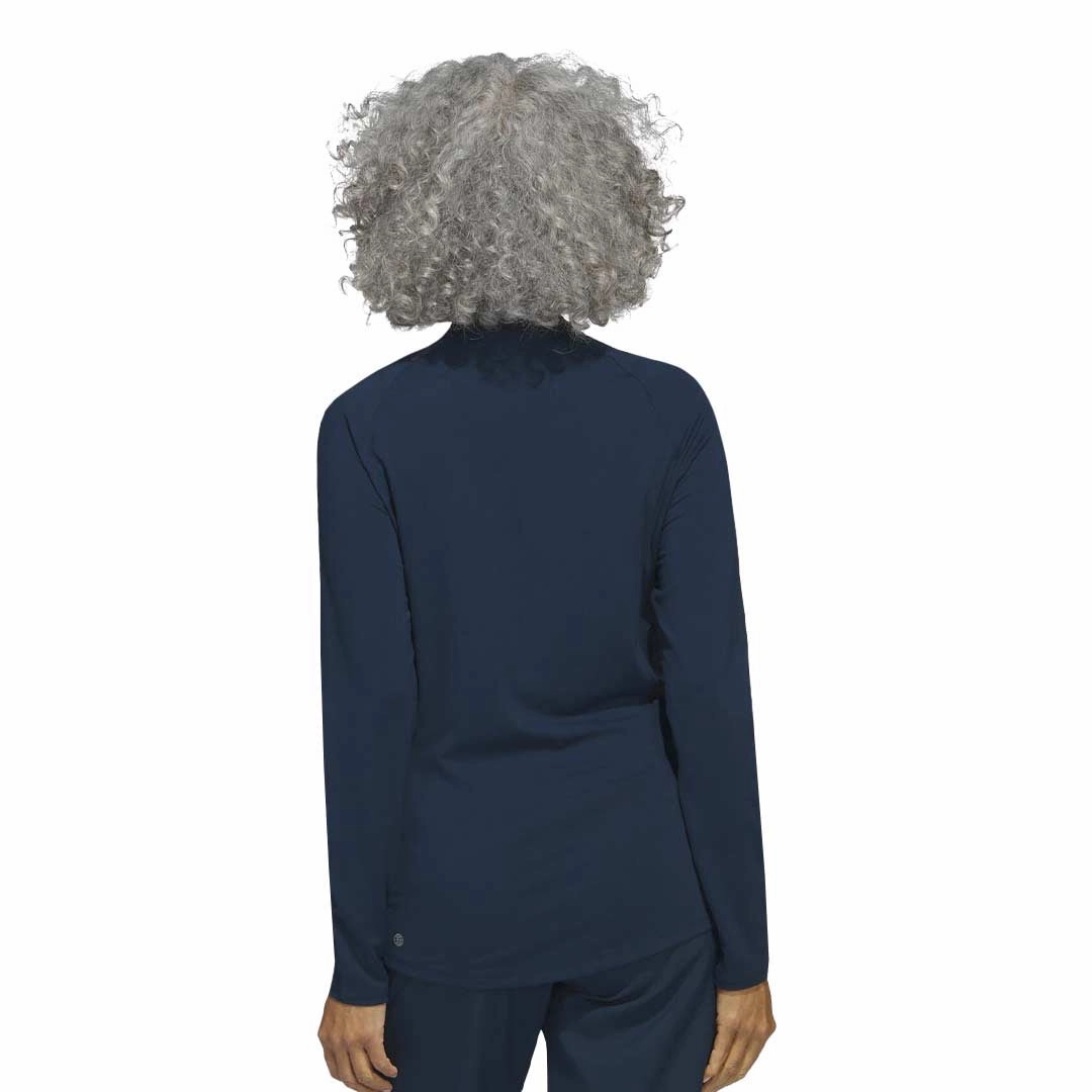Eco Friendly Recycled Yarn adidas - Women's 1/4 Zip Long Sleeve Polo (HY3974)