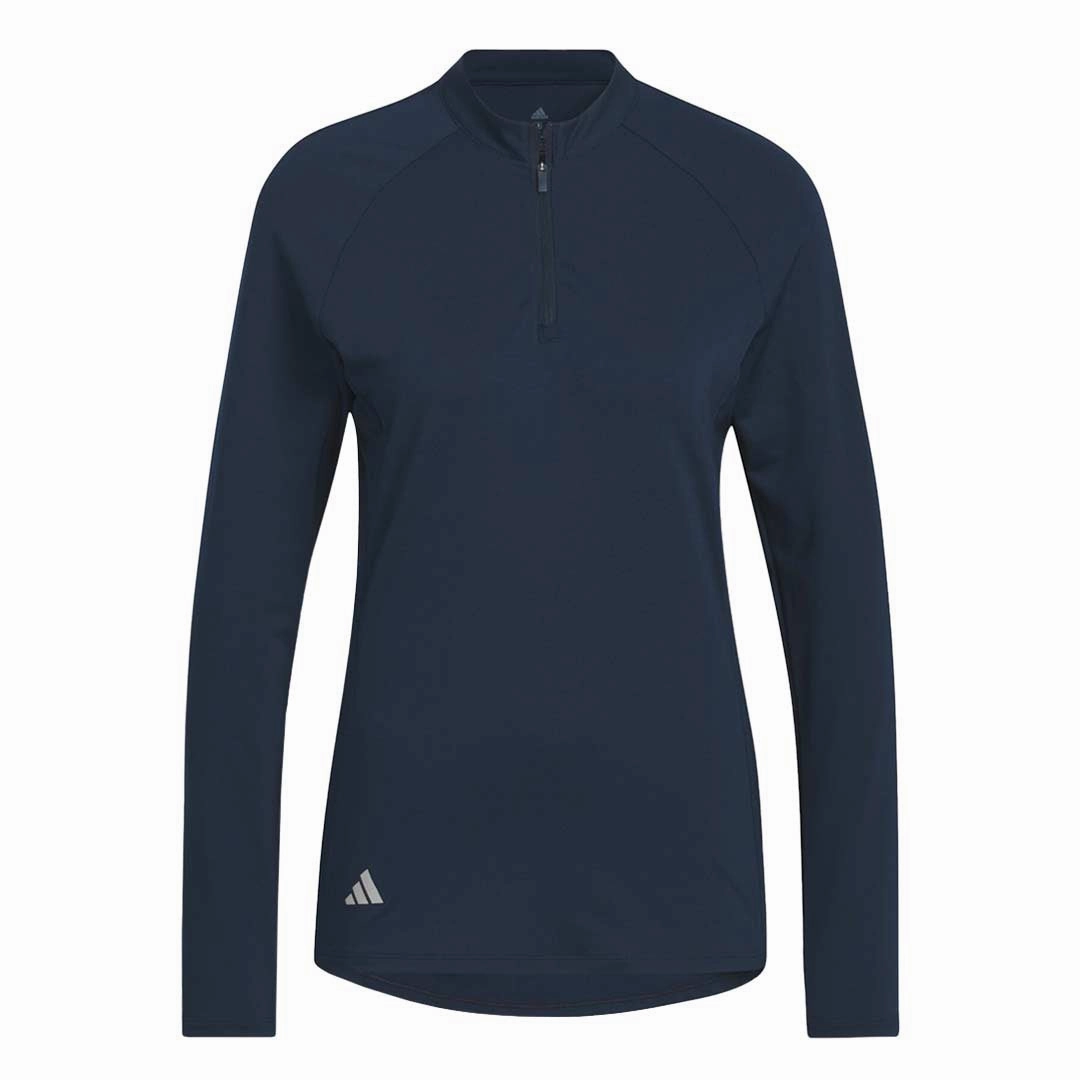 Breath Fit adidas - Women's 1/4 Zip Long Sleeve Polo (HY3974)