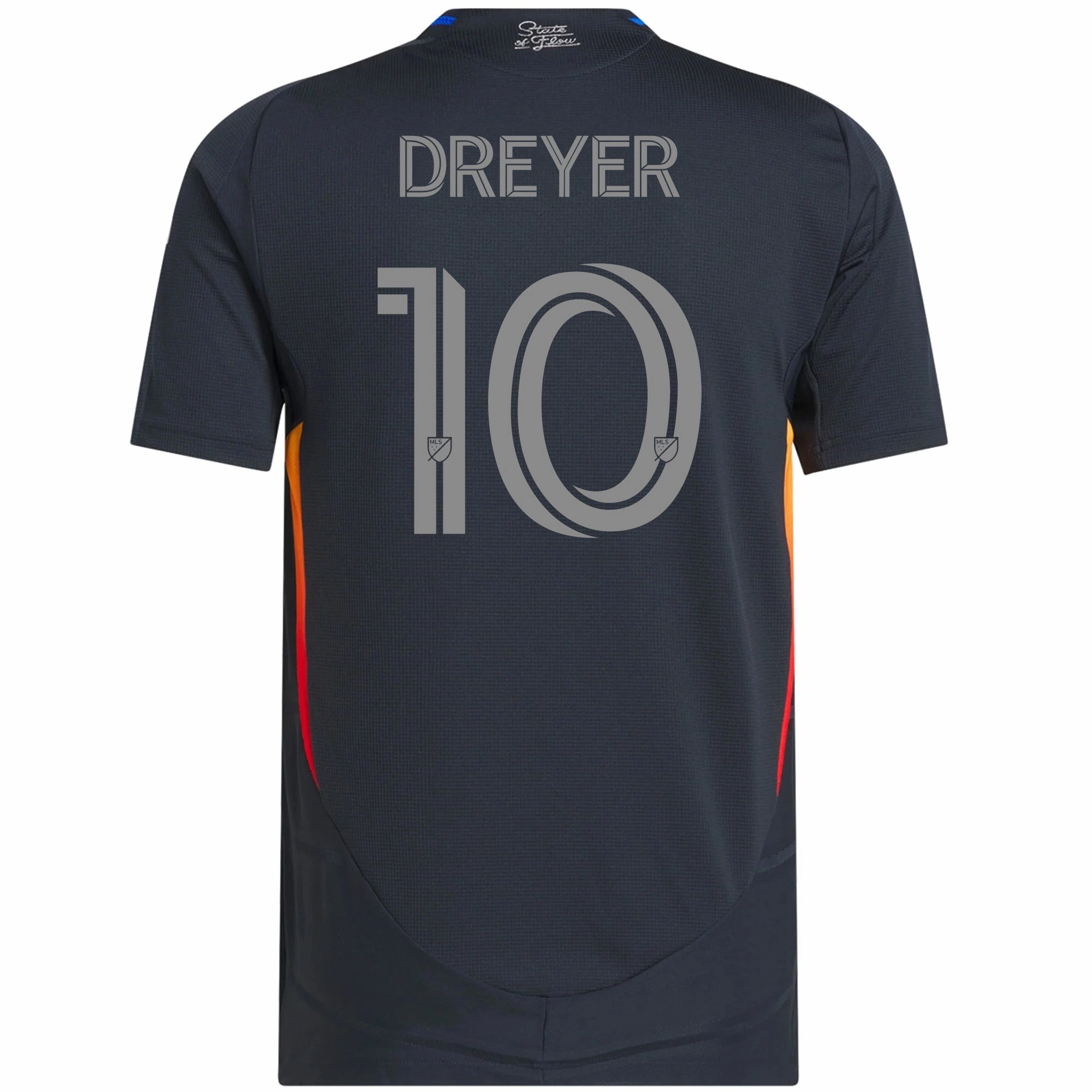 adidas Anders Dreyer San Diego FC Authentic Home Jersey w/ MLS   Apple TV Patches 25/26 (Night Navy) Sporty Layers