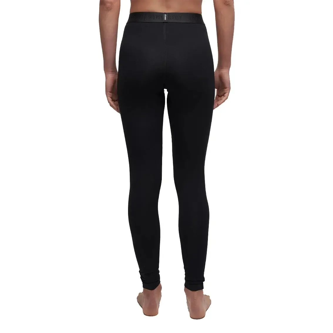 Eco Wear Practical Shorts Womens Le Bent 200 Weight Thermal Bottom - Black